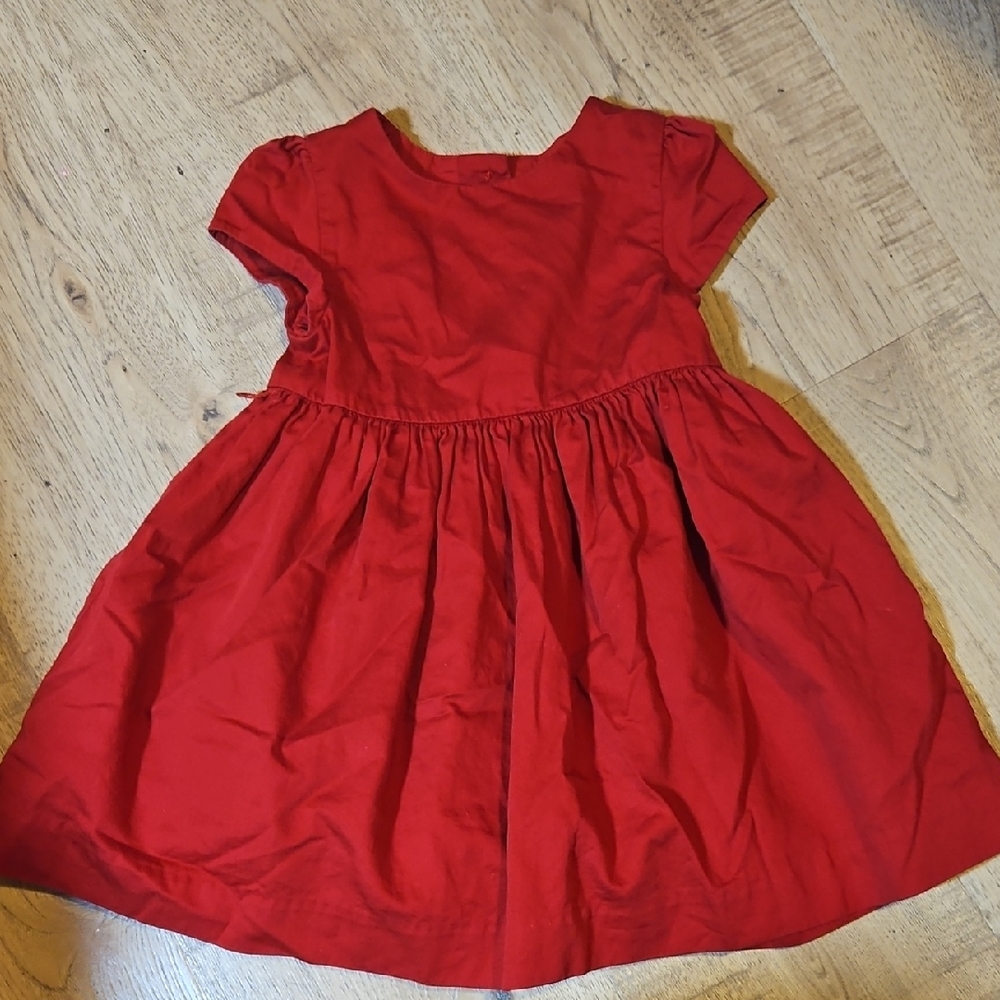 Ralph Lauren Classic Red Formal Kids Dress